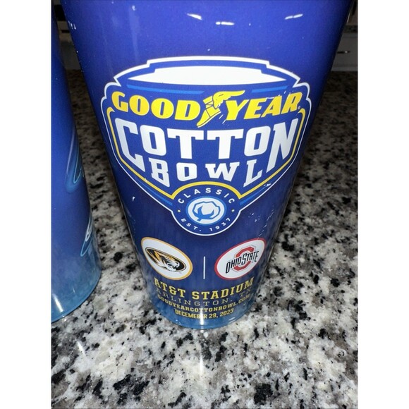 2023 Cotton Bowl 3 Cups Pre-owned - Picture 2 of 8